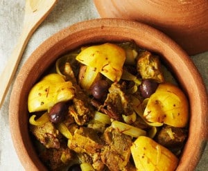 Tajine d'agneau aux coings