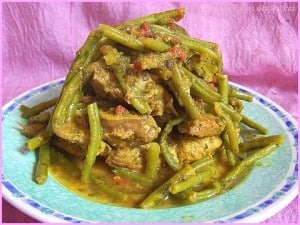 tajine haricots verts